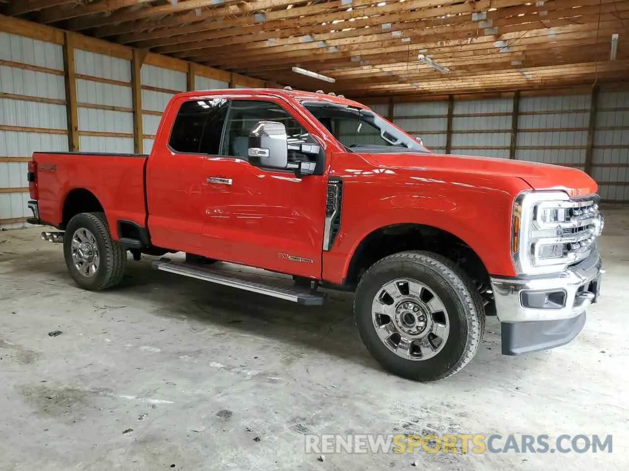 4 Фотография поврежденного автомобиля 1FT8X3BM1RED45148 FORD F350 2024