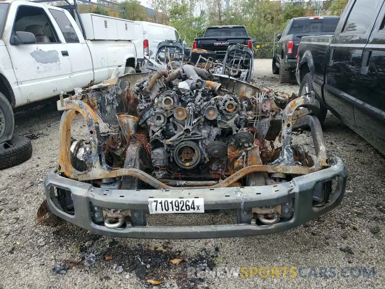 5 Фотография поврежденного автомобиля 1FT8W4DT9LEC68730 FORD F450 2020