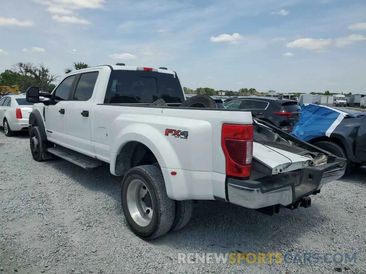 2 Photograph of a damaged car 1FT8W4DT5MEC57242 FORD F450 2021