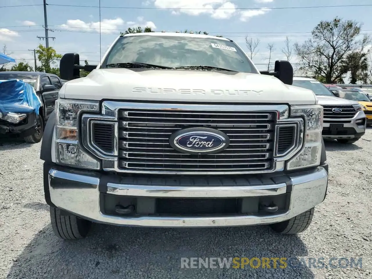 5 Photograph of a damaged car 1FT8W4DT5MEC57242 FORD F450 2021