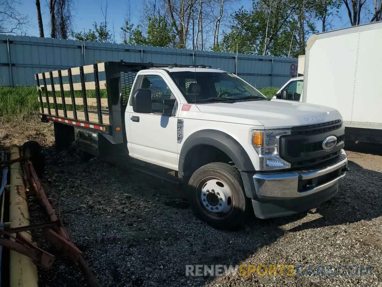 4 Photograph of a damaged car 1FDUF4GN8NDA18590 FORD F450 2022
