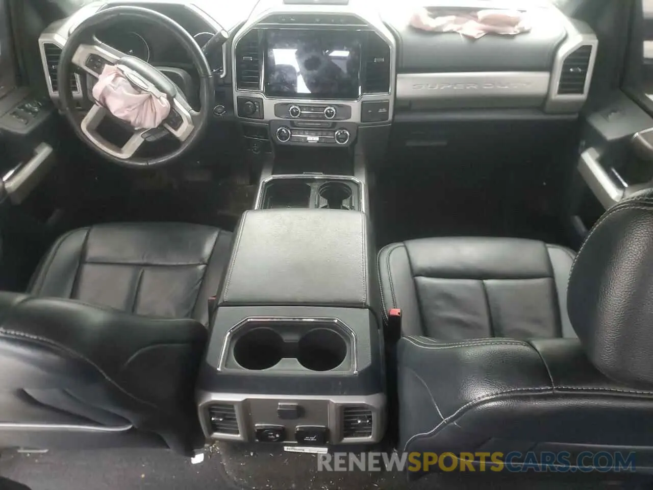 8 Фотография поврежденного автомобиля 1FT8W4DT0NEE31266 FORD F450 2022