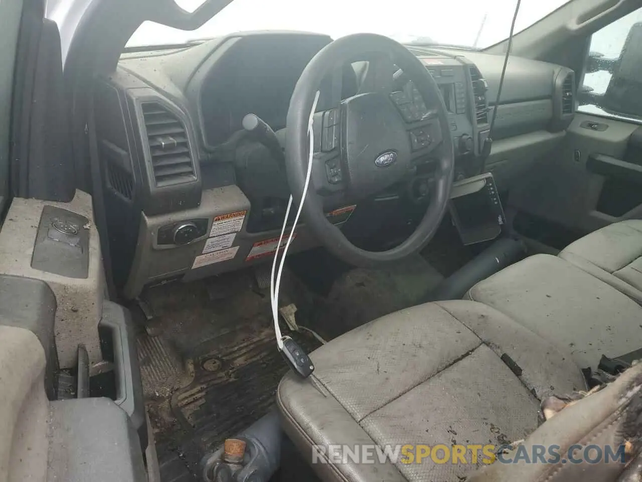 8 Фотография поврежденного автомобиля 1FDUF5HT1MDA01339 FORD F550 2021
