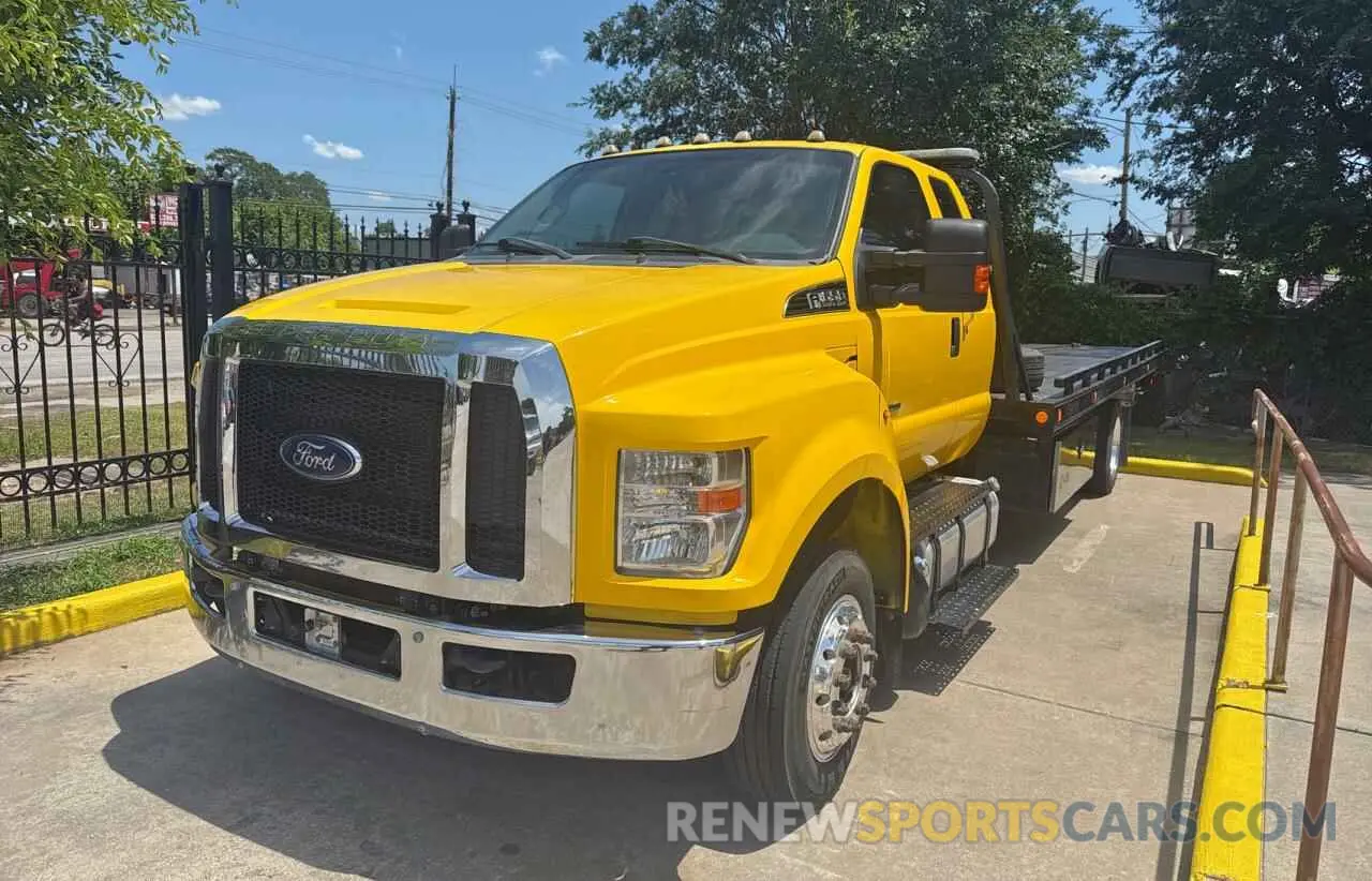 1 Фотография поврежденного автомобиля 1FDWX6DC8KDF08477 FORD F650 2019