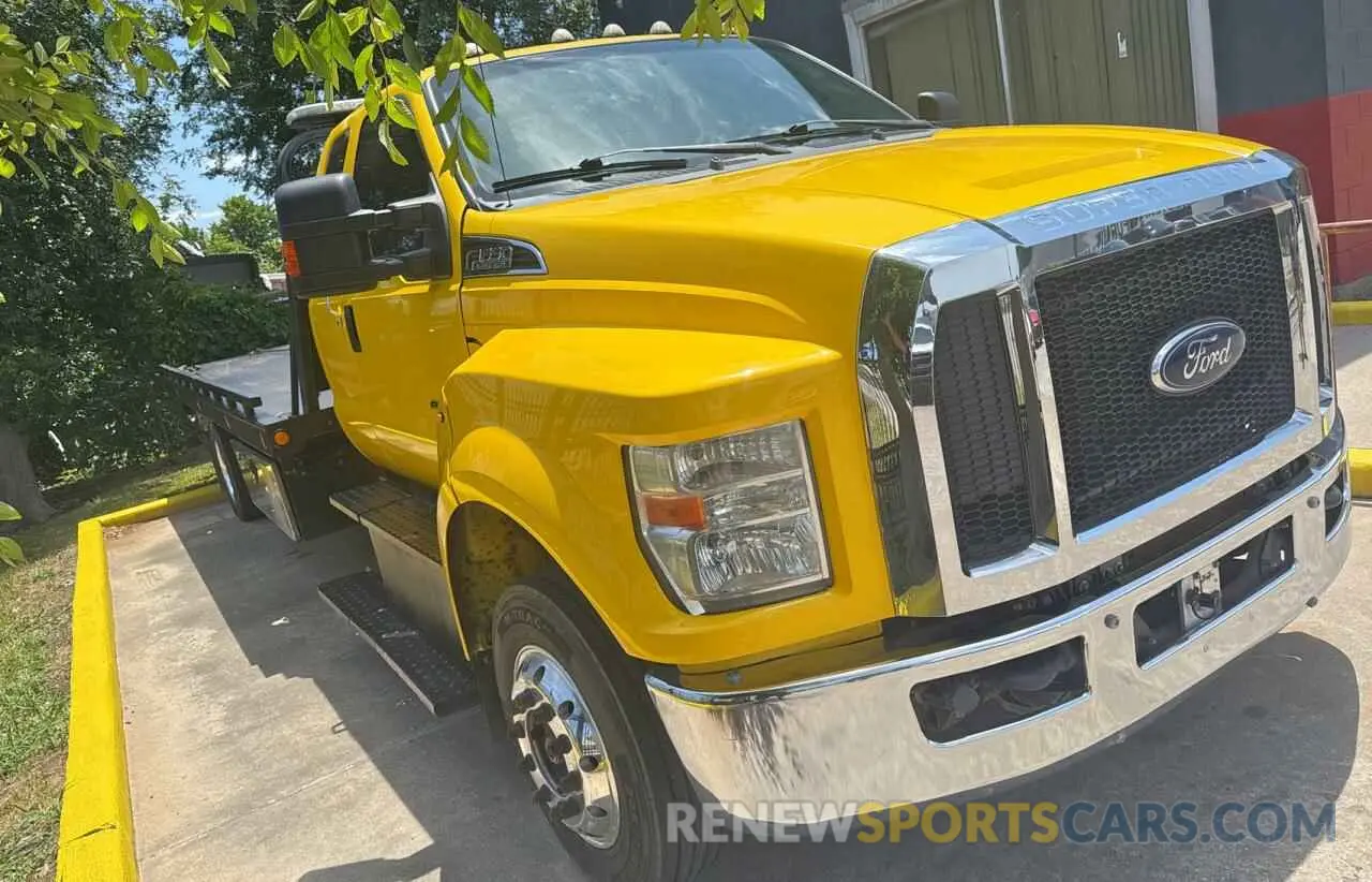 2 Фотография поврежденного автомобиля 1FDWX6DC8KDF08477 FORD F650 2019