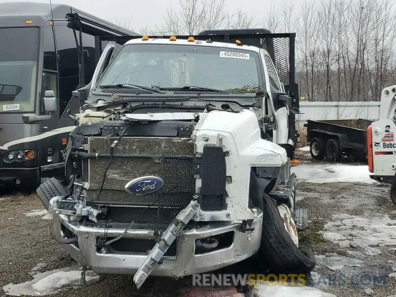 11 Фотография поврежденного автомобиля 1FDNF6DC1MDF07141 FORD F650 2021