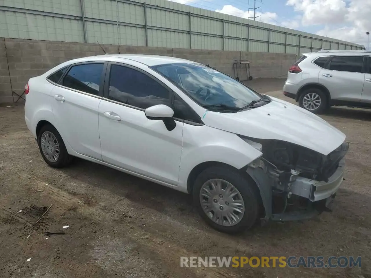 4 Photograph of a damaged car 3FADP4AJ1KM121606 FORD FIESTA 2019
