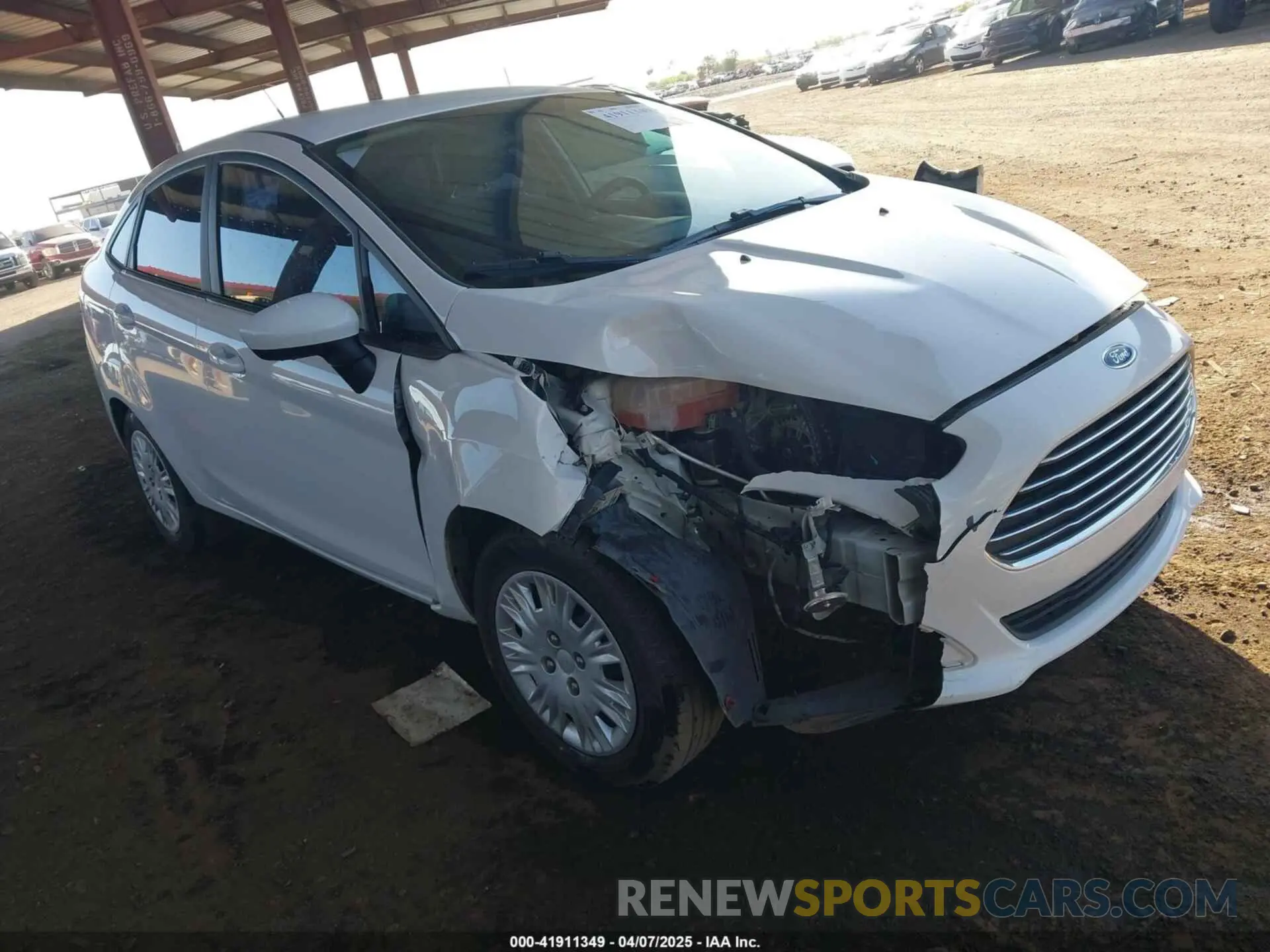 1 Photograph of a damaged car 3FADP4AJ3KM164036 FORD FIESTA 2019