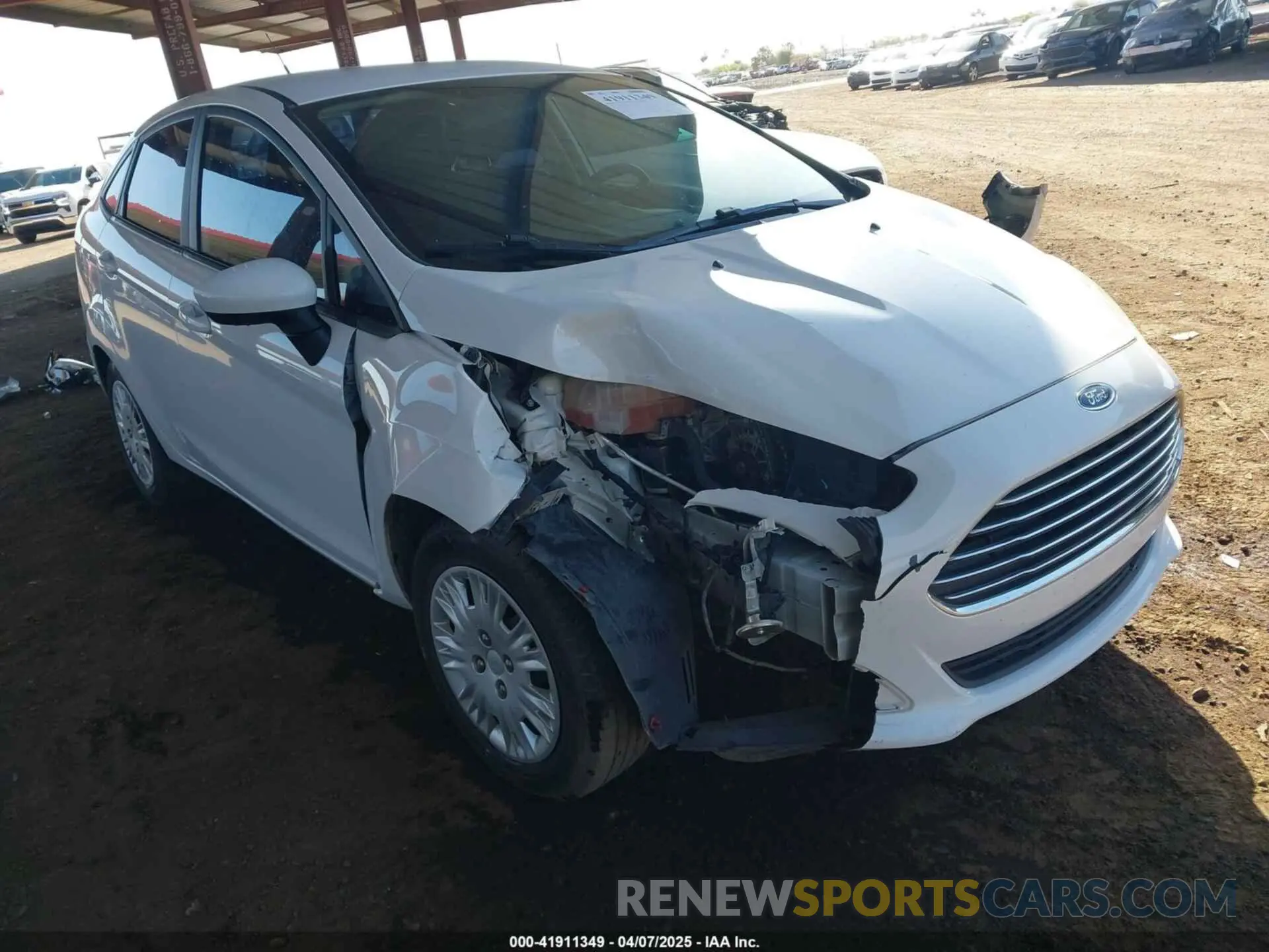 6 Photograph of a damaged car 3FADP4AJ3KM164036 FORD FIESTA 2019