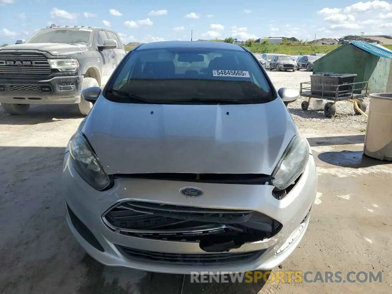 5 Photograph of a damaged car 3FADP4AJ6KM151474 FORD FIESTA 2019