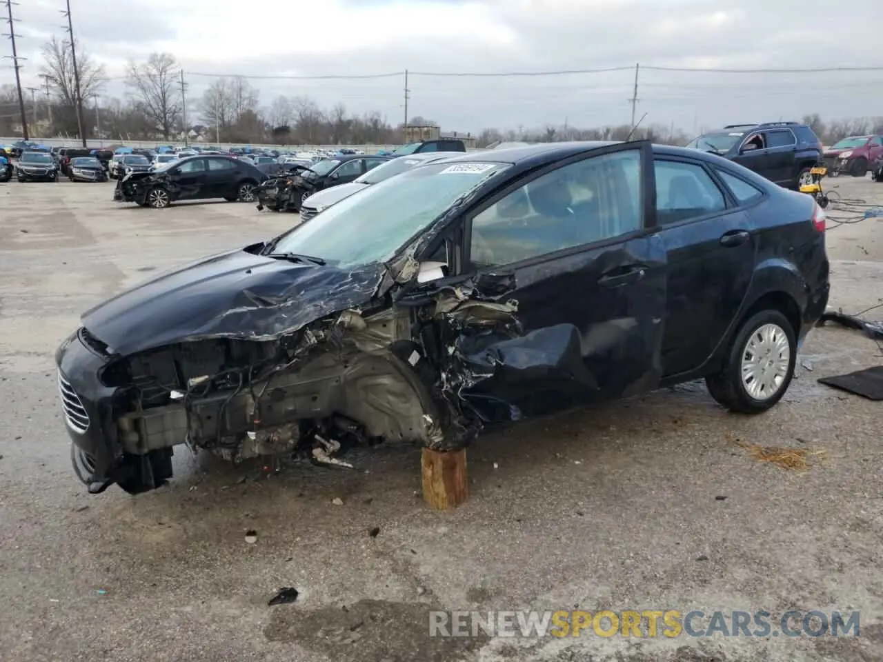 1 Photograph of a damaged car 3FADP4AJ6KM162670 FORD FIESTA 2019