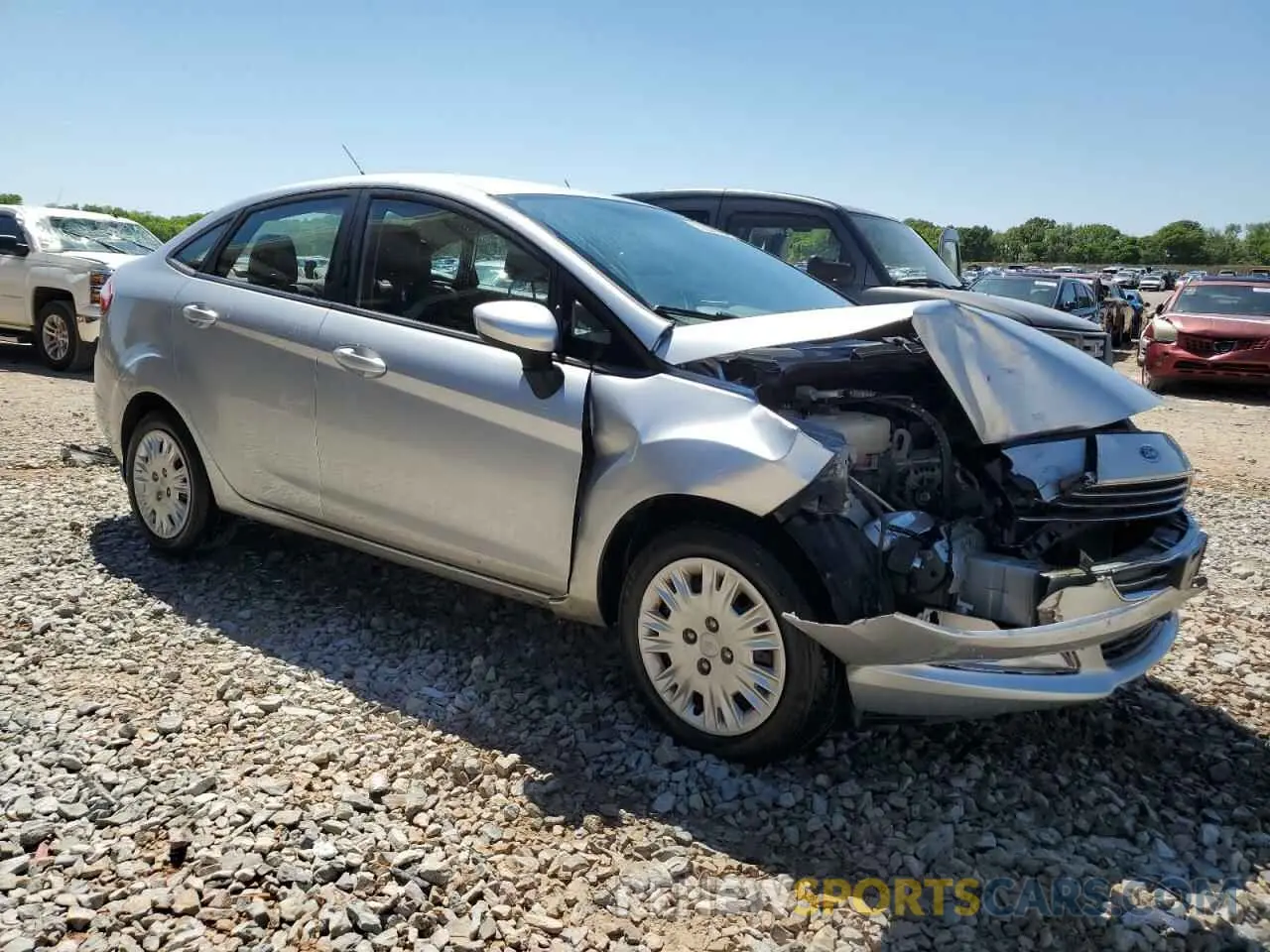 4 Photograph of a damaged car 3FADP4AJ7KM140354 FORD FIESTA 2019