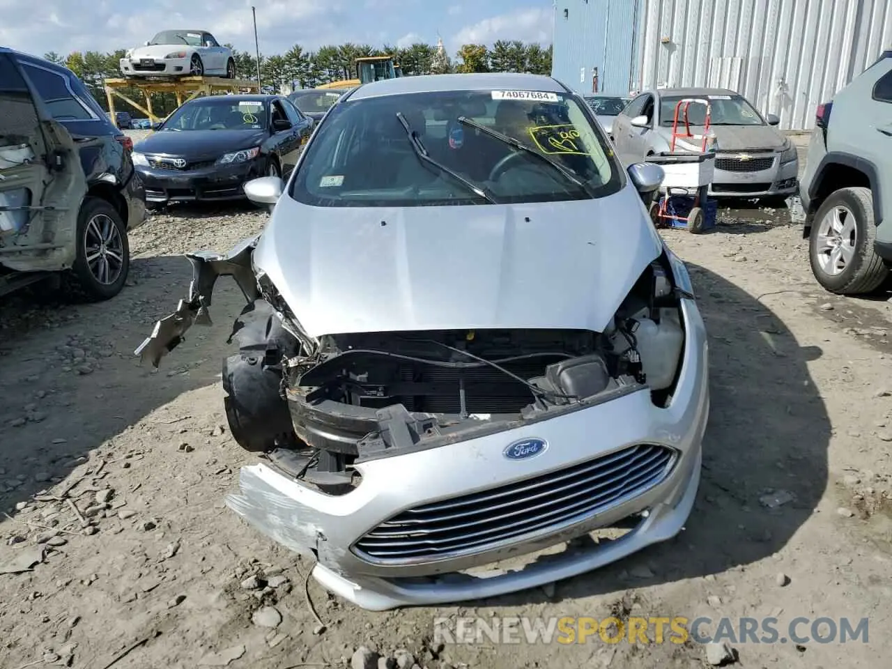 5 Photograph of a damaged car 3FADP4BJ0KM118999 FORD FIESTA 2019