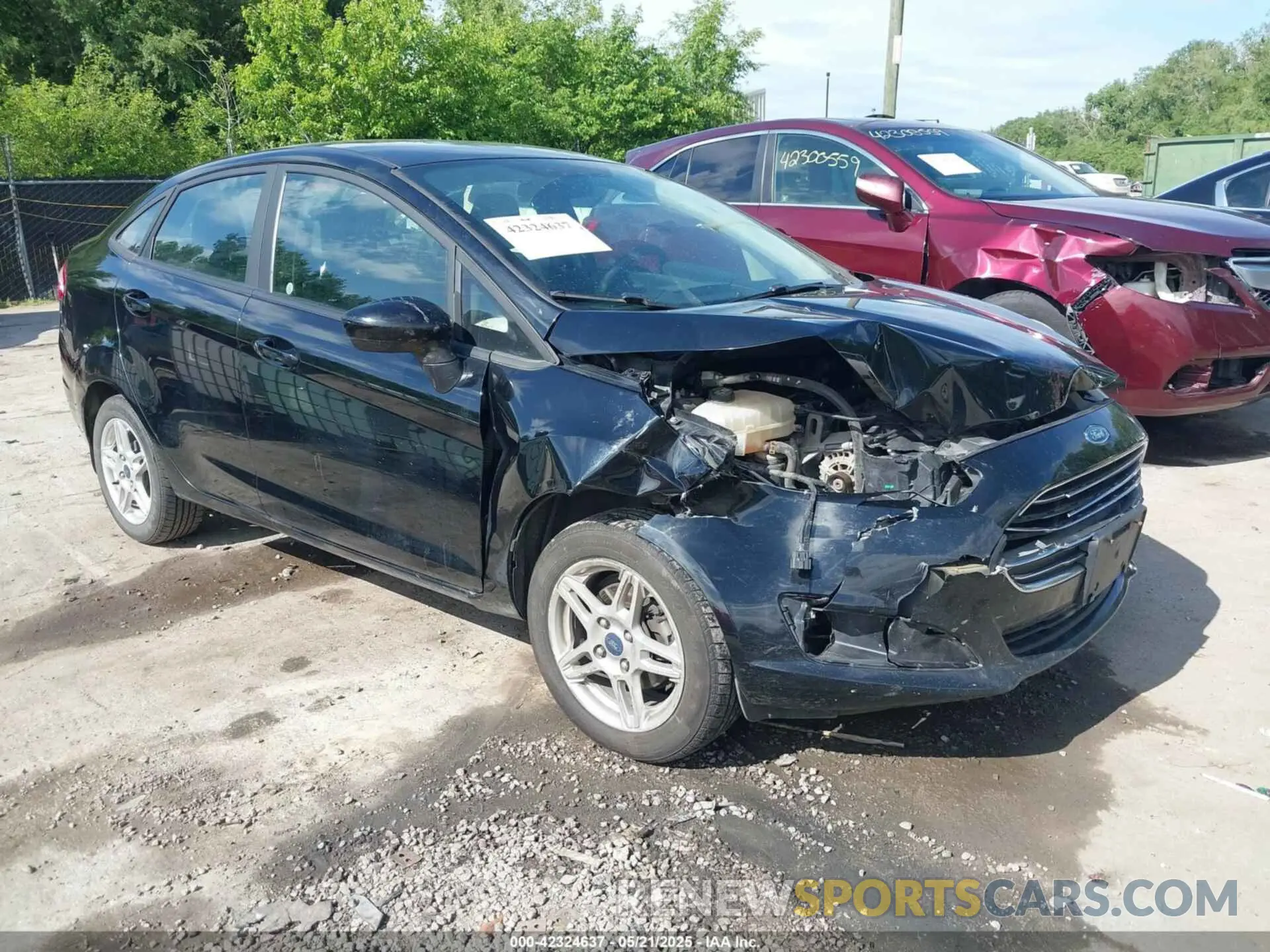 1 Photograph of a damaged car 3FADP4BJ0KM163246 FORD FIESTA 2019