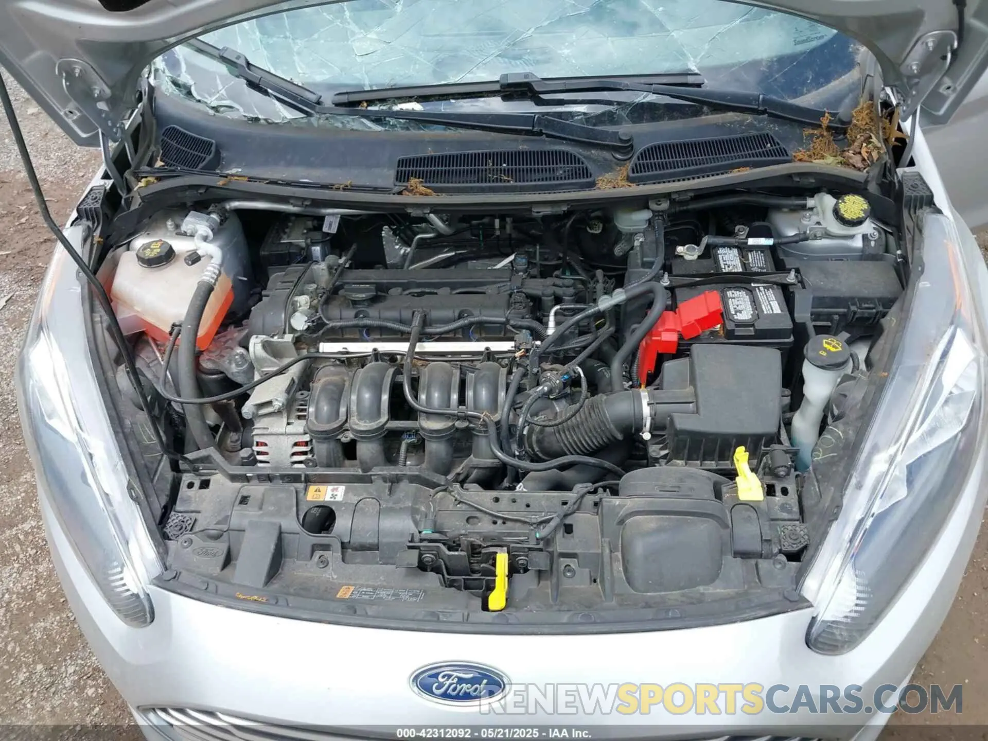 10 Фотография поврежденного автомобиля 3FADP4BJ1KM104464 FORD FIESTA 2019