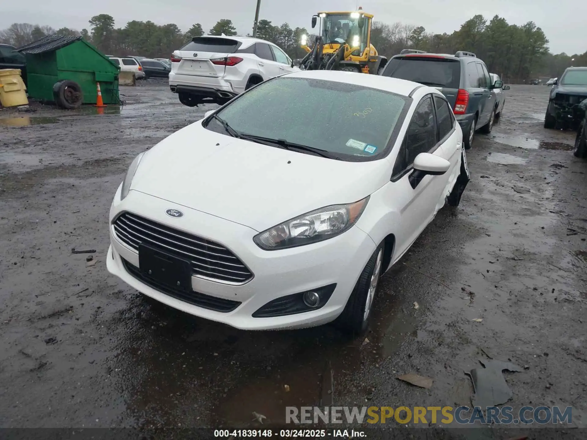 2 Photograph of a damaged car 3FADP4BJ1KM123645 FORD FIESTA 2019