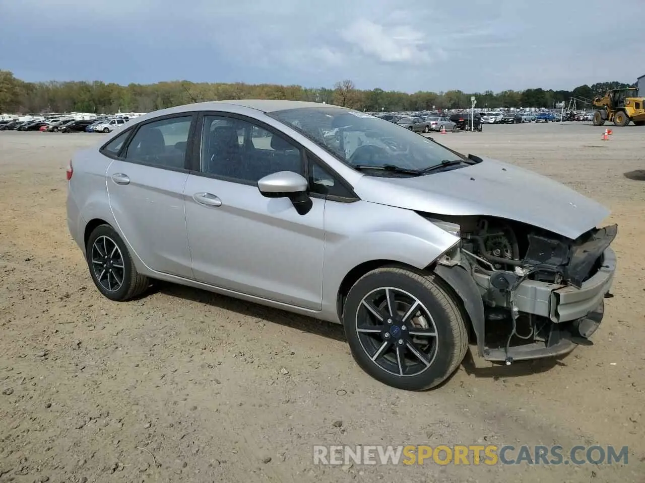 4 Photograph of a damaged car 3FADP4BJ1KM142373 FORD FIESTA 2019