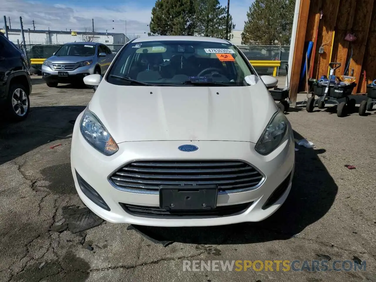 5 Photograph of a damaged car 3FADP4BJ1KM142597 FORD FIESTA 2019