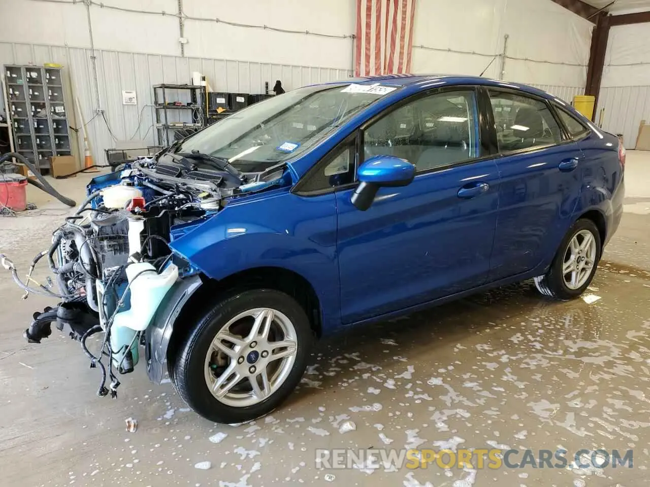 1 Фотография поврежденного автомобиля 3FADP4BJ2KM114775 FORD FIESTA 2019