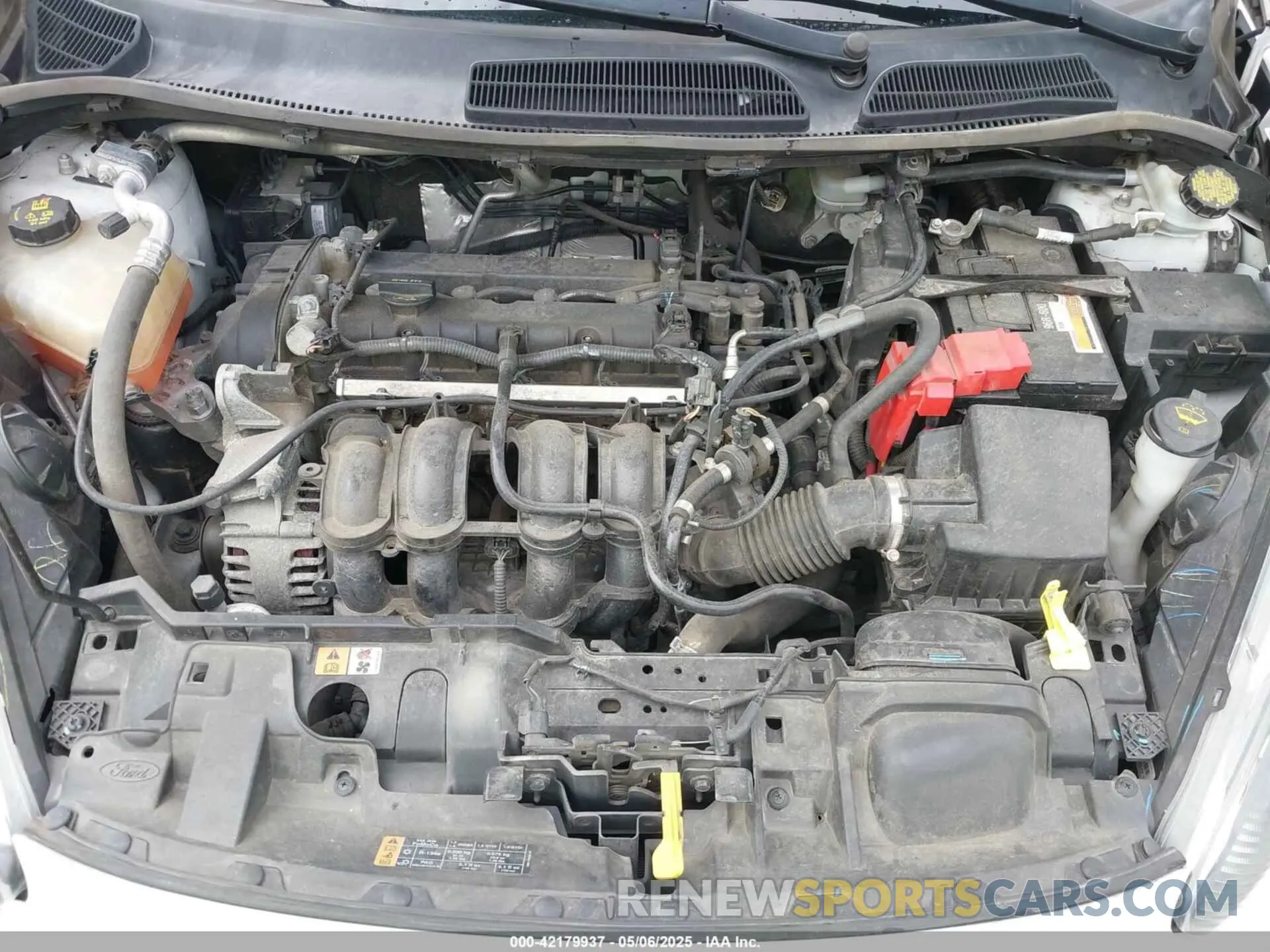 10 Фотография поврежденного автомобиля 3FADP4BJ2KM143337 FORD FIESTA 2019