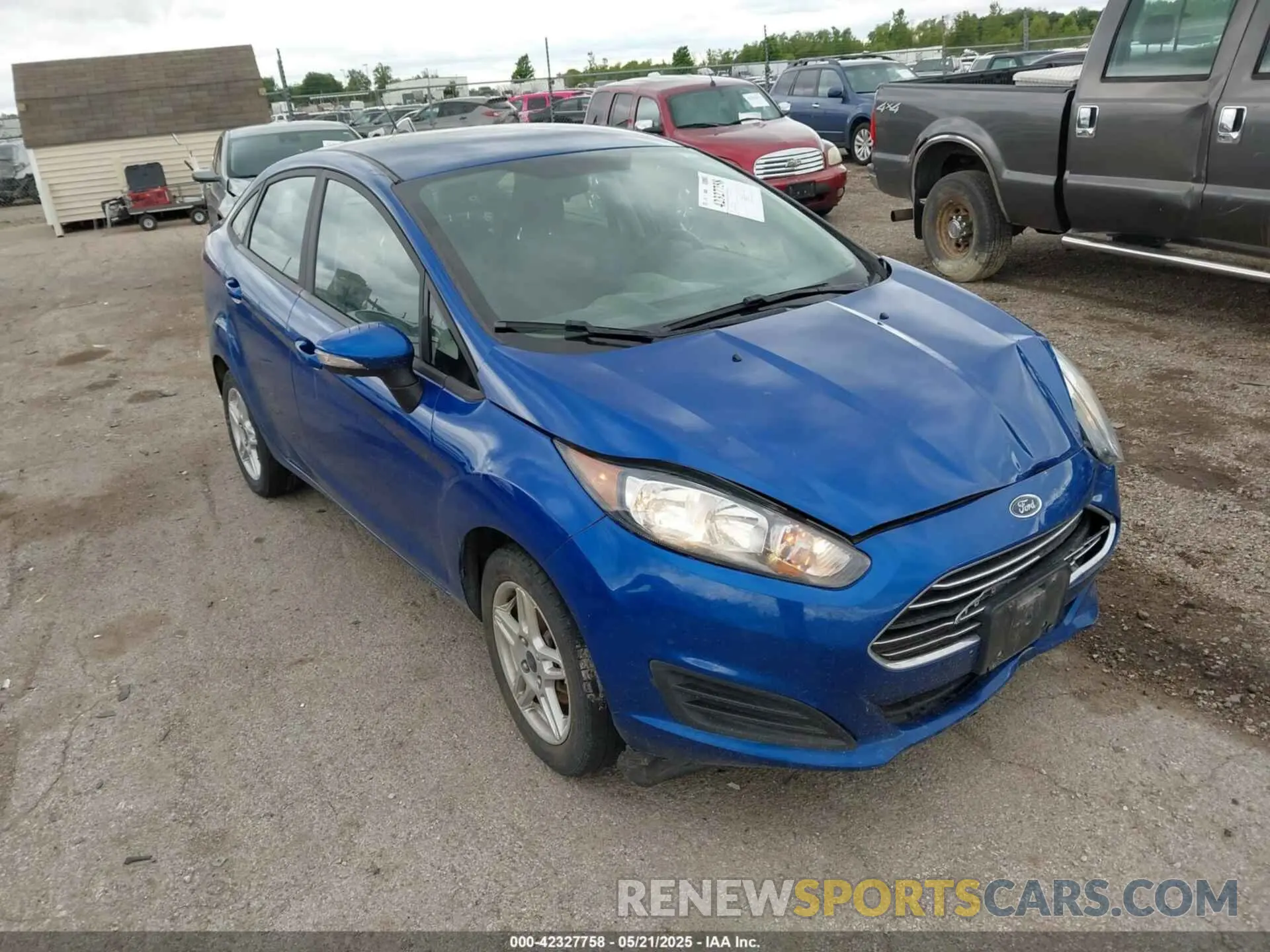 1 Photograph of a damaged car 3FADP4BJ4KM163802 FORD FIESTA 2019