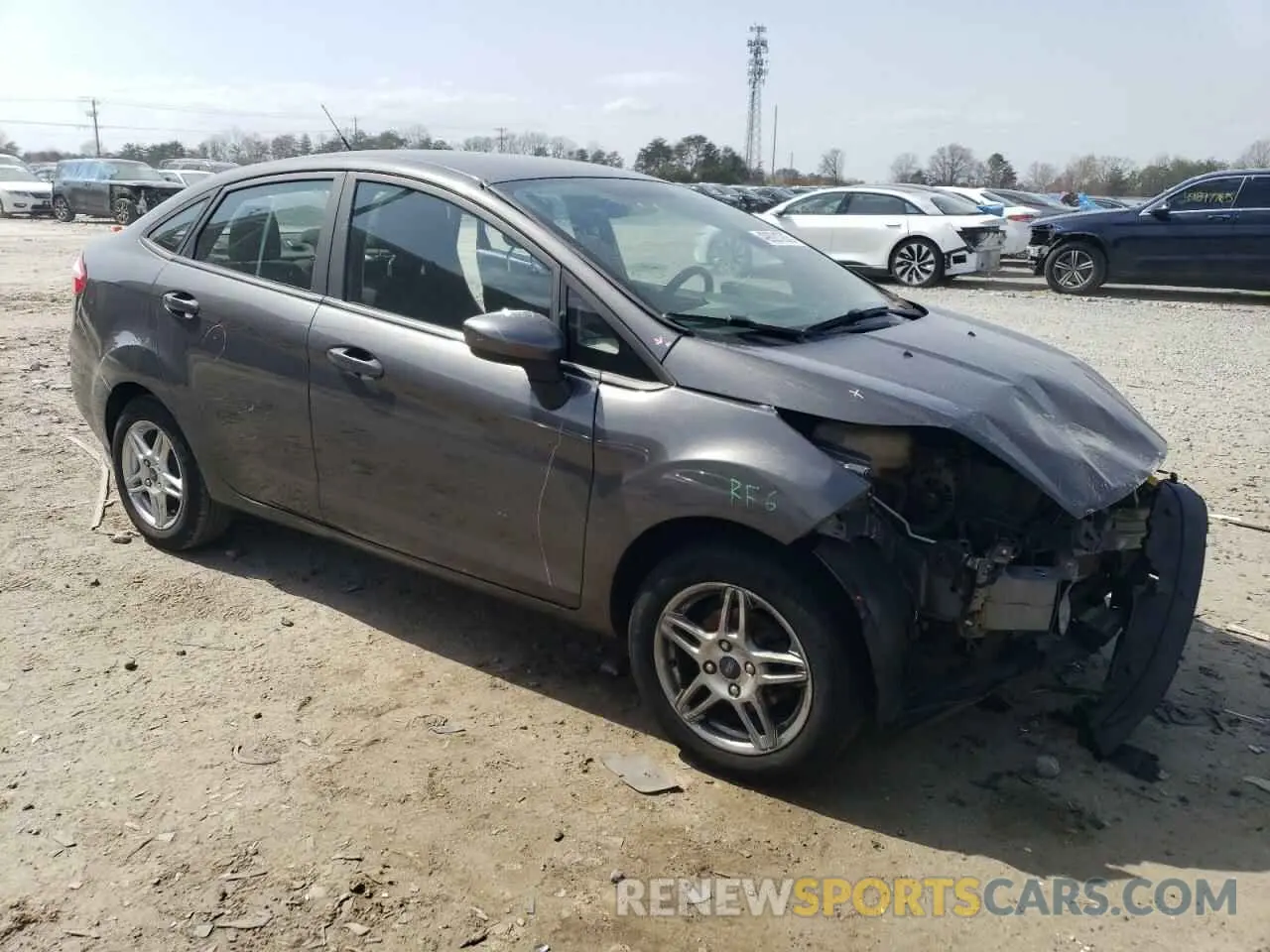 4 Photograph of a damaged car 3FADP4BJ7KM114593 FORD FIESTA 2019