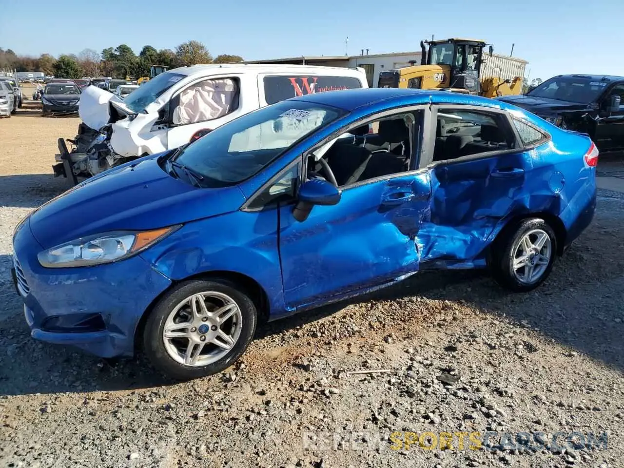 1 Фотография поврежденного автомобиля 3FADP4BJ9KM144310 FORD FIESTA 2019