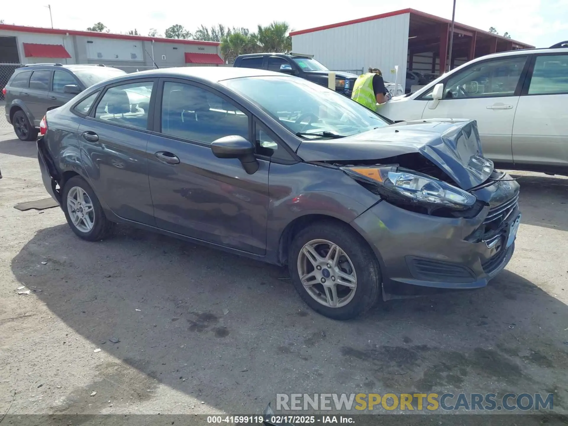 1 Фотография поврежденного автомобиля 3FADP4BJXKM131744 FORD FIESTA 2019