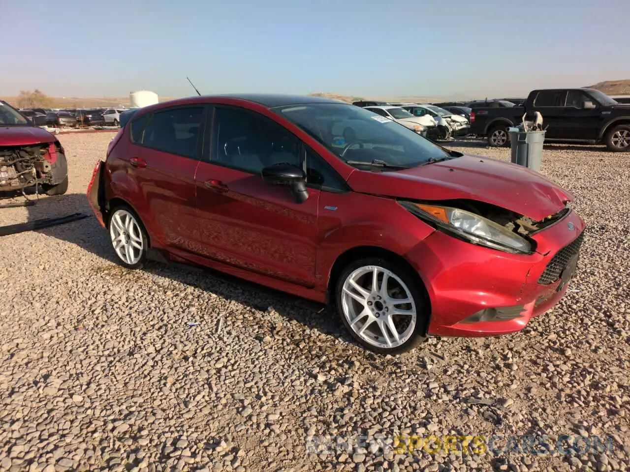 4 Photograph of a damaged car 3FADP4DJ4KM152585 FORD FIESTA 2019