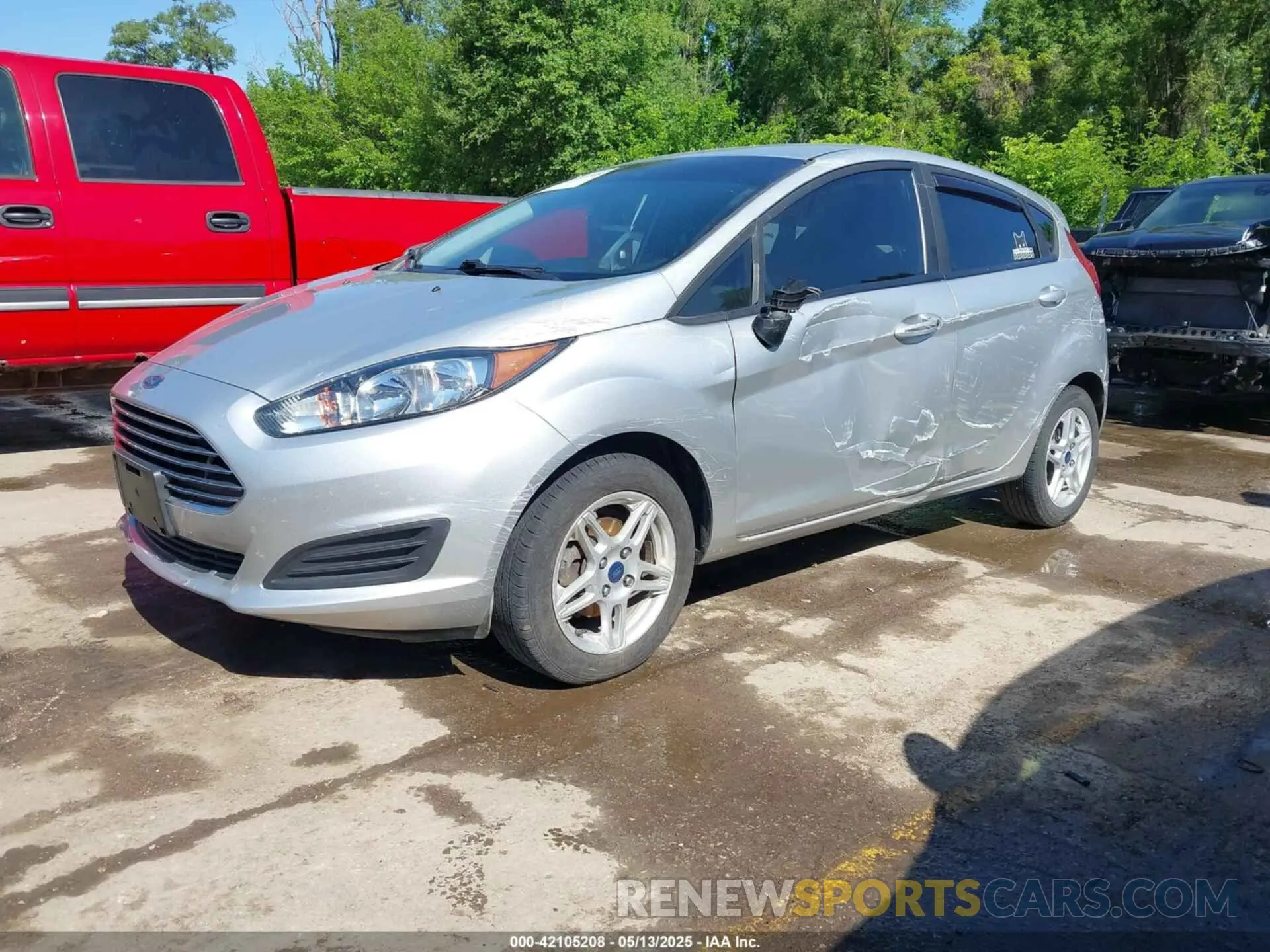 2 Photograph of a damaged car 3FADP4EJ1KM118246 FORD FIESTA 2019