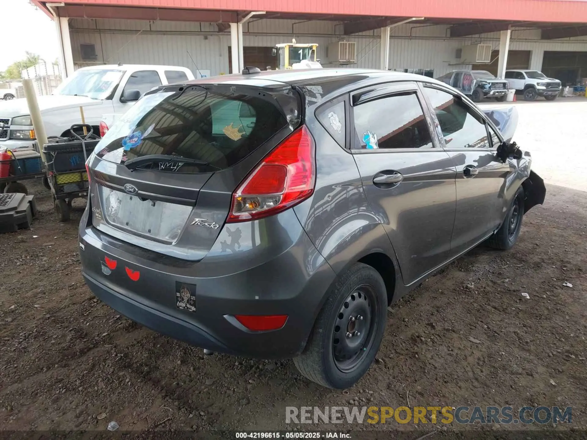 4 Фотография поврежденного автомобиля 3FADP4EJ1KM142577 FORD FIESTA 2019