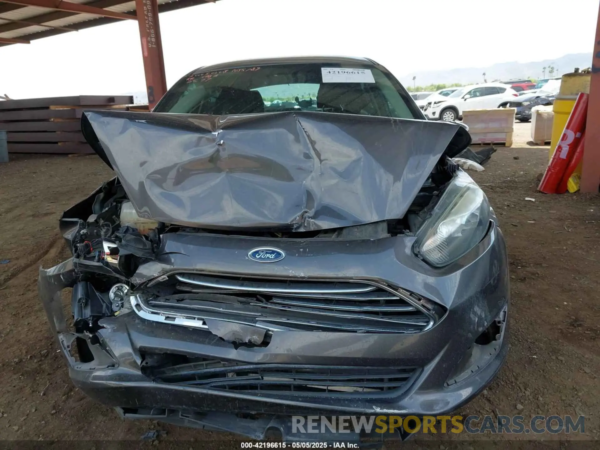 6 Фотография поврежденного автомобиля 3FADP4EJ1KM142577 FORD FIESTA 2019