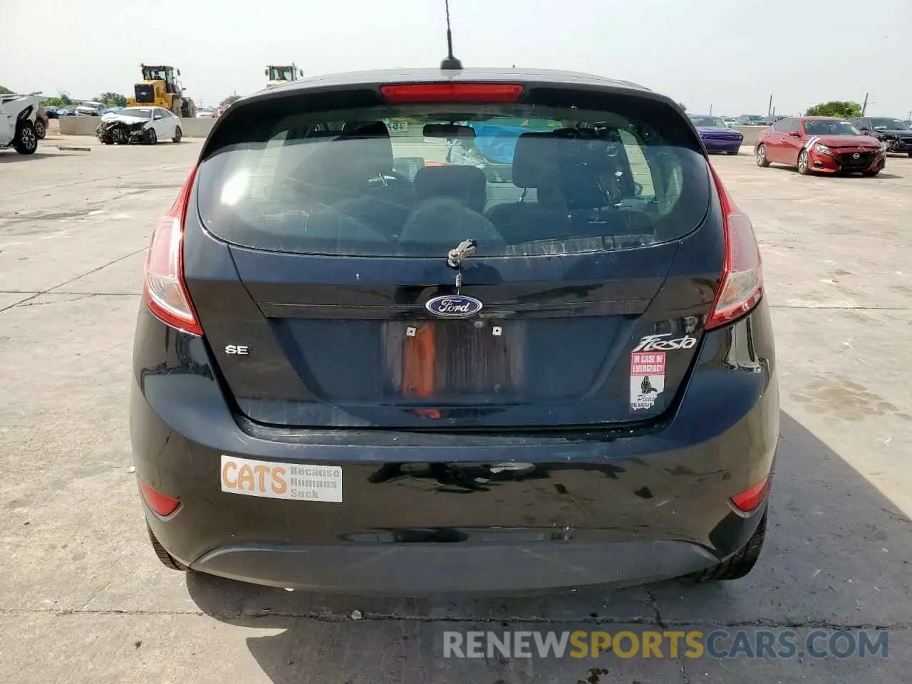 6 Photograph of a damaged car 3FADP4EJ1KM143311 FORD FIESTA 2019