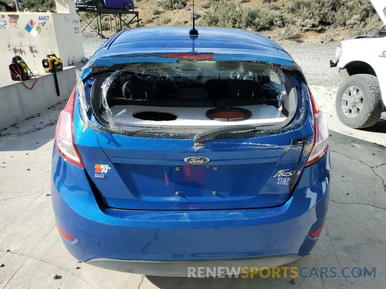 6 Photograph of a damaged car 3FADP4EJ2KM113122 FORD FIESTA 2019