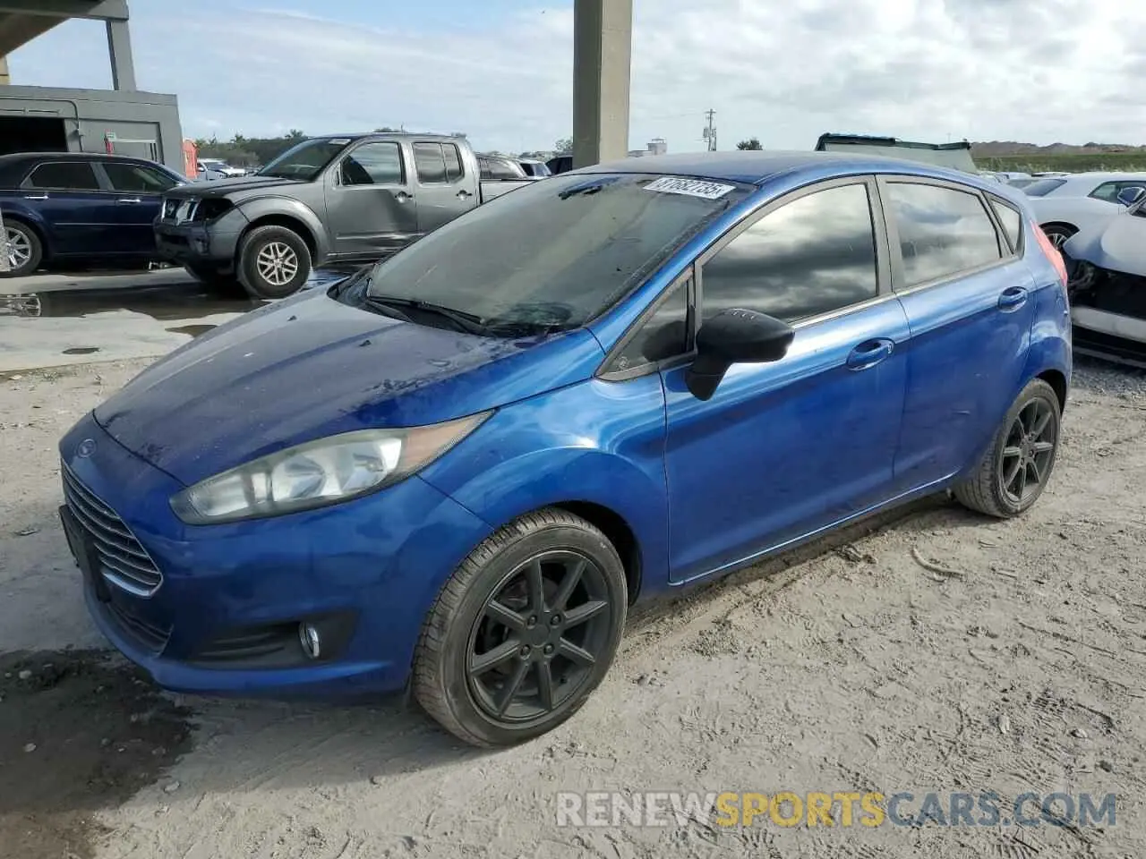 1 Фотография поврежденного автомобиля 3FADP4EJ2KM132589 FORD FIESTA 2019