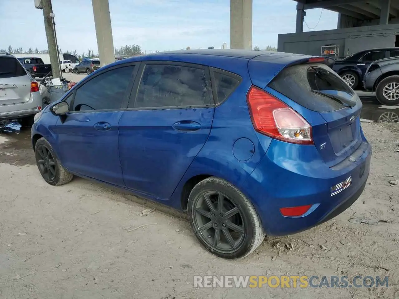 2 Фотография поврежденного автомобиля 3FADP4EJ2KM132589 FORD FIESTA 2019
