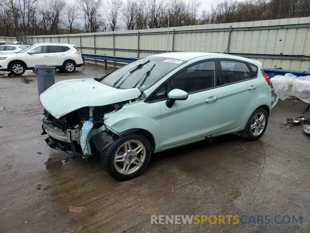 1 Photograph of a damaged car 3FADP4EJ3KM154388 FORD FIESTA 2019