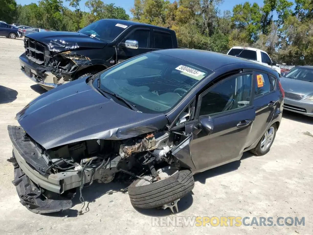 1 Photograph of a damaged car 3FADP4EJ4KM130875 FORD FIESTA 2019