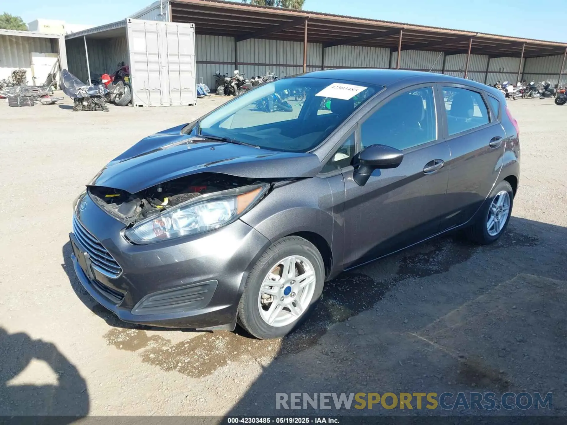 2 Фотография поврежденного автомобиля 3FADP4EJ5KM118881 FORD FIESTA 2019