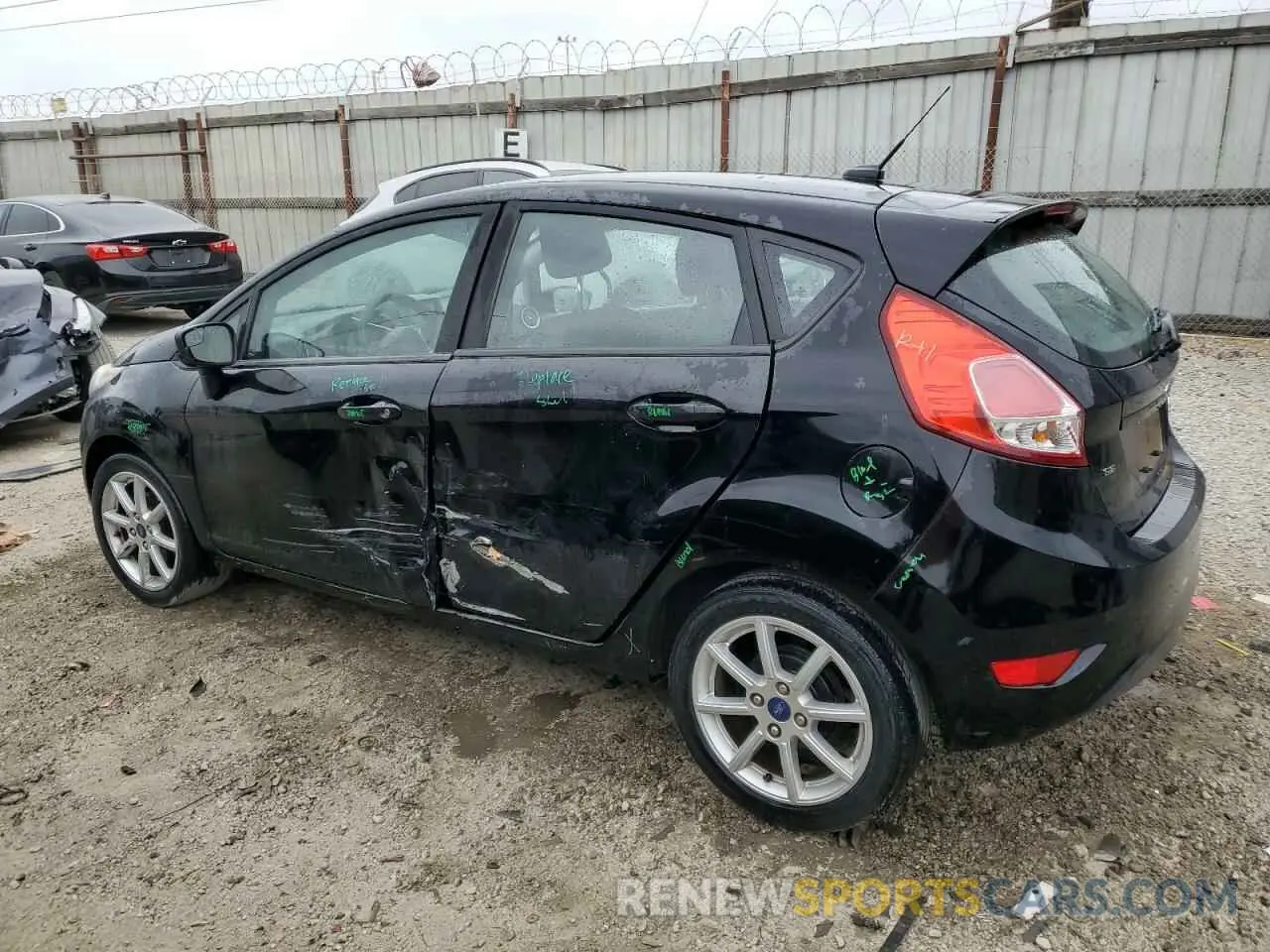 2 Photograph of a damaged car 3FADP4EJ6KM144020 FORD FIESTA 2019