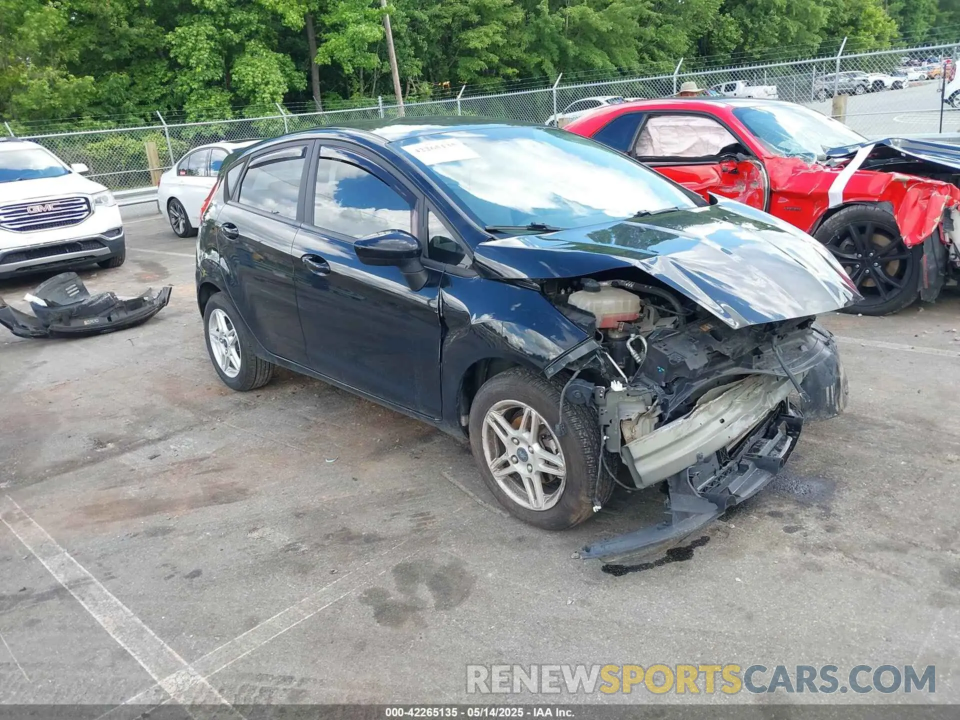 1 Фотография поврежденного автомобиля 3FADP4EJ7KM102259 FORD FIESTA 2019