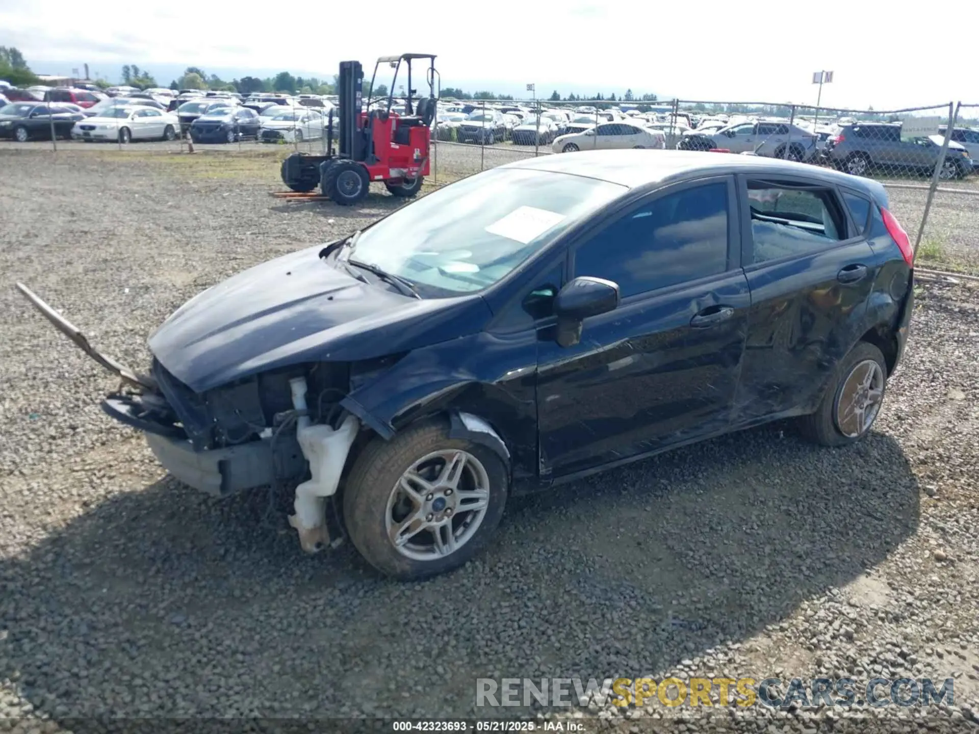 2 Фотография поврежденного автомобиля 3FADP4EJ8KM113559 FORD FIESTA 2019