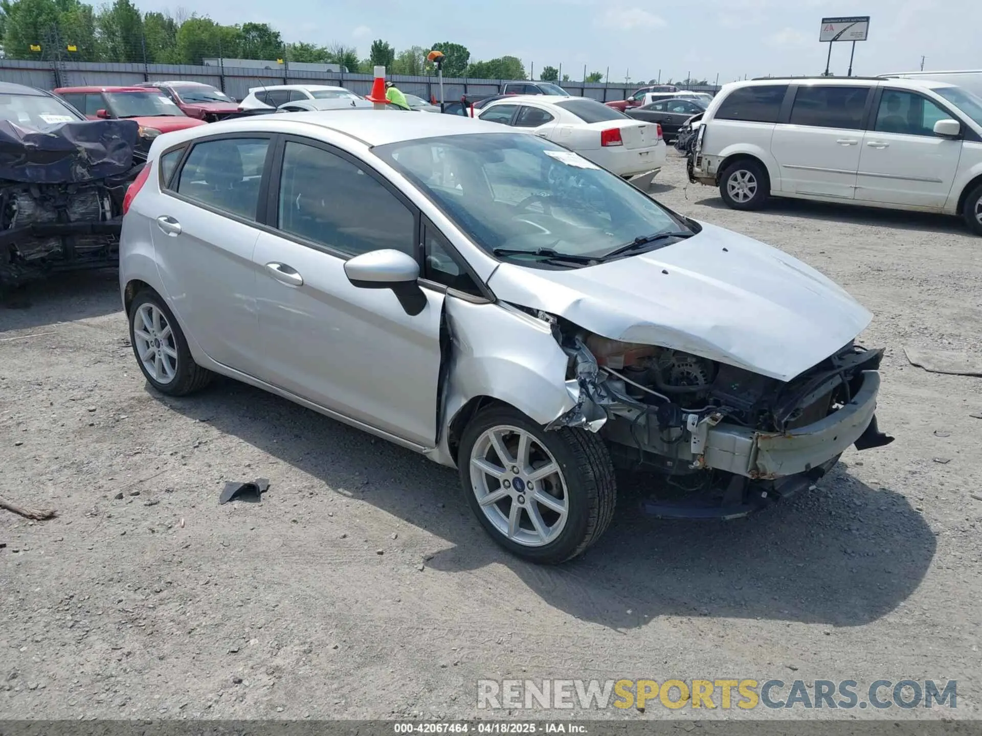 1 Photograph of a damaged car 3FADP4EJ9KM107124 FORD FIESTA 2019