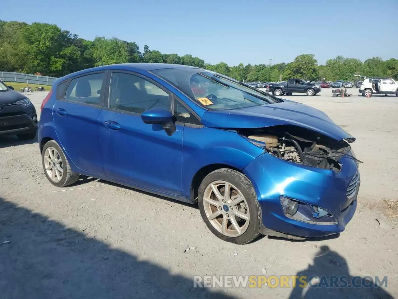 4 Photograph of a damaged car 3FADP4EJ9KM128149 FORD FIESTA 2019