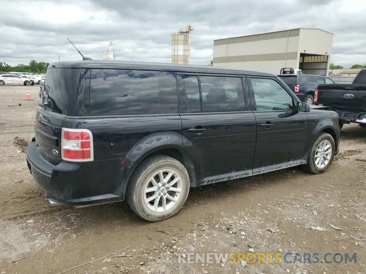 3 Фотография поврежденного автомобиля 2FMGK5B80KBA24756 FORD FLEX 2019