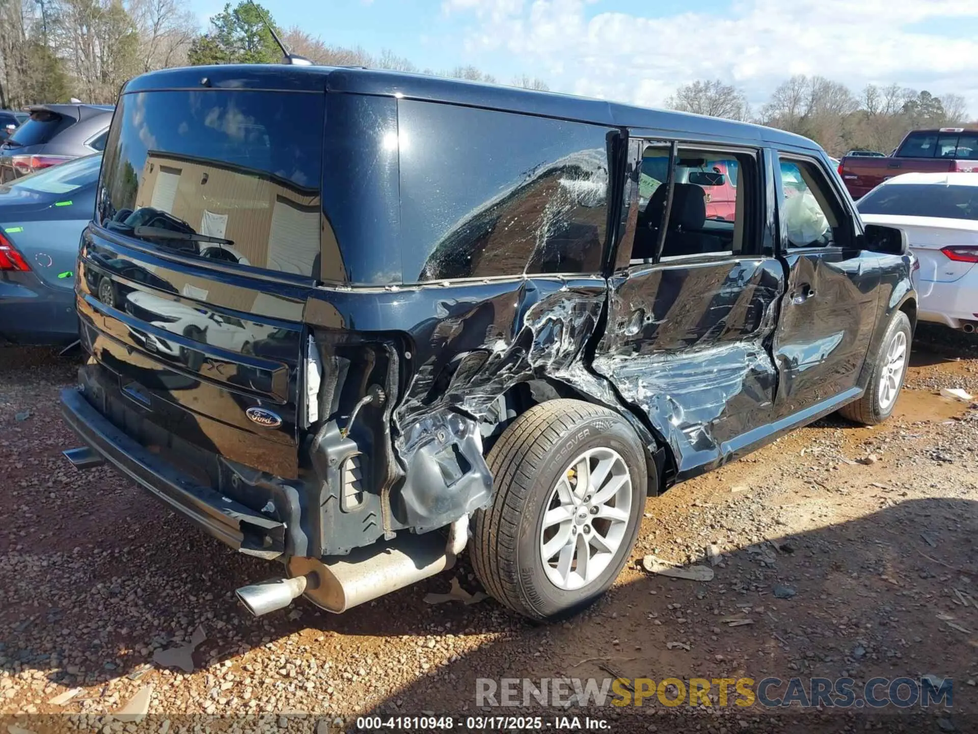 6 Photograph of a damaged car 2FMGK5B80KBA27804 FORD FLEX 2019