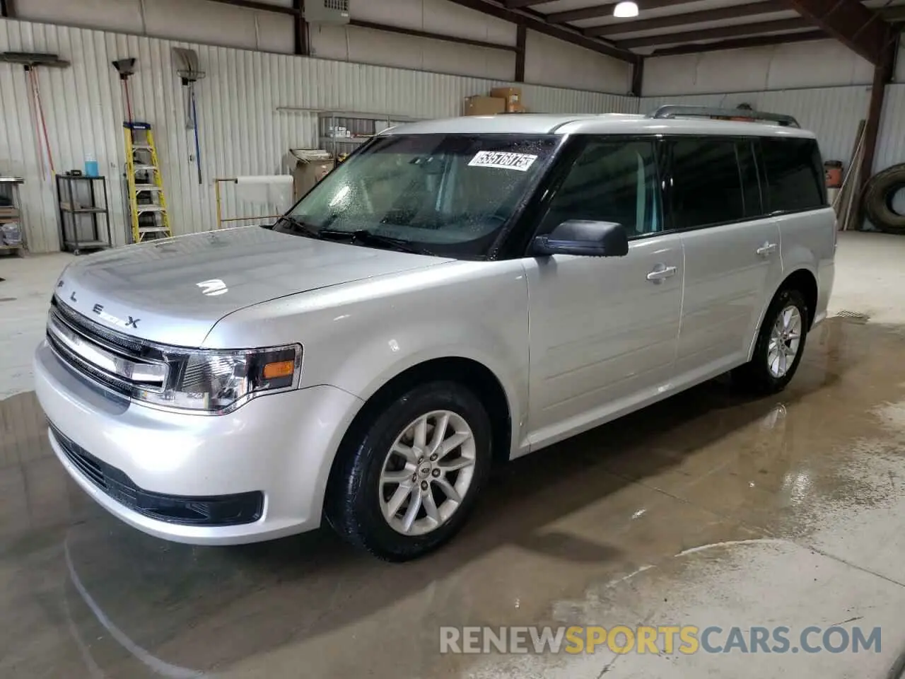 1 Photograph of a damaged car 2FMGK5B81KBA36351 FORD FLEX 2019