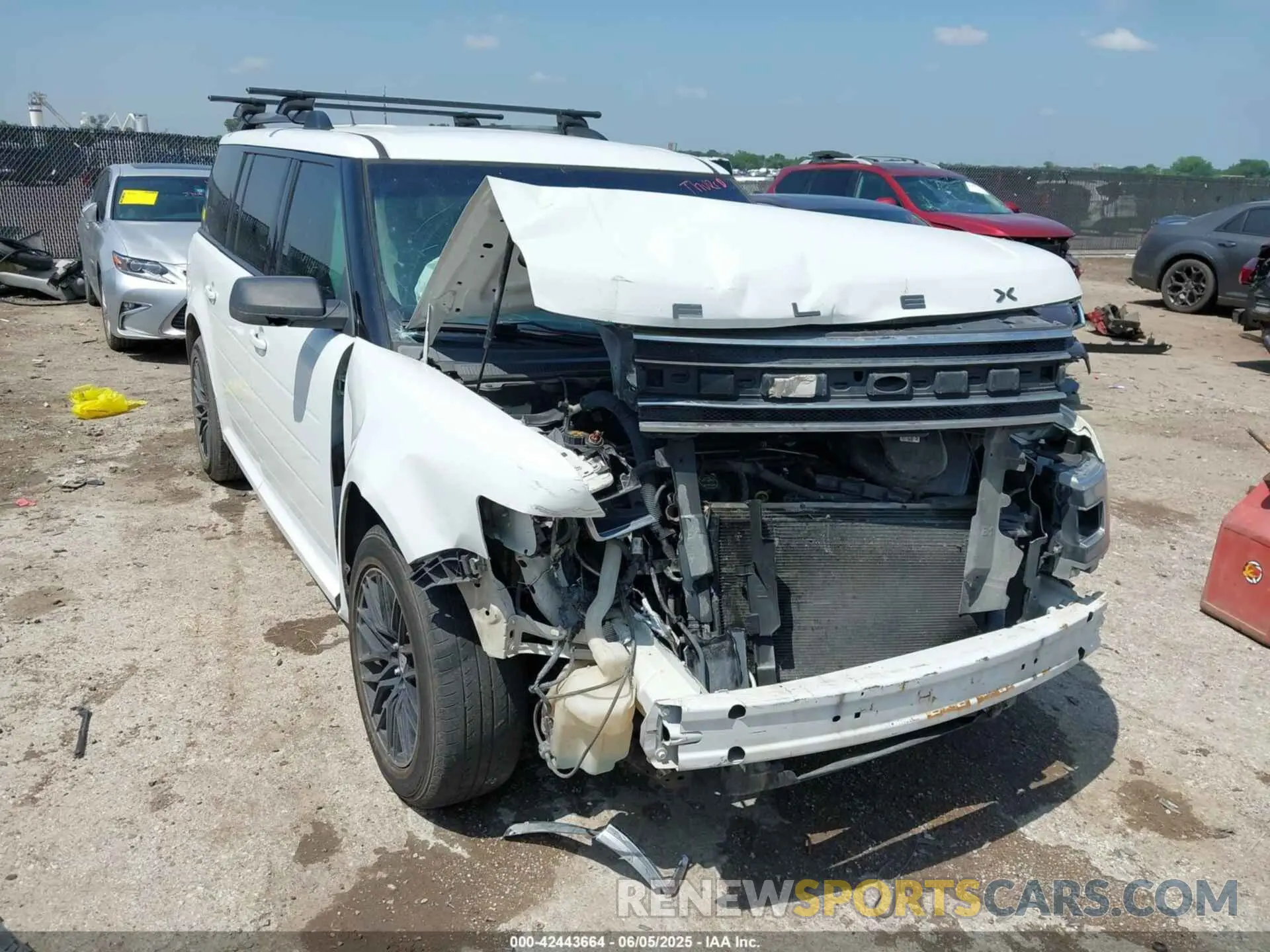 1 Photograph of a damaged car 2FMGK5B82KBA23947 FORD FLEX 2019