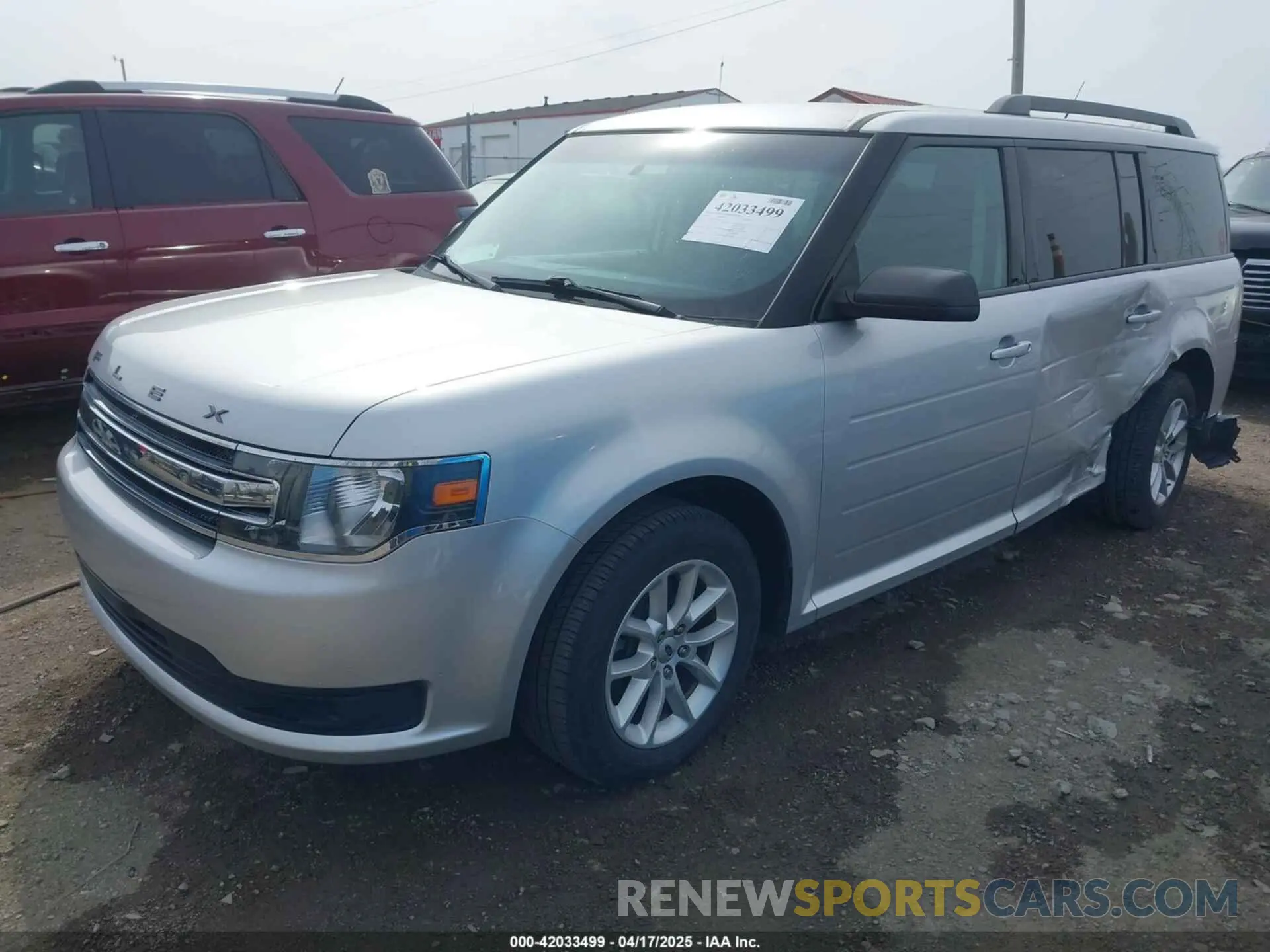 2 Фотография поврежденного автомобиля 2FMGK5B84KBA11394 FORD FLEX 2019
