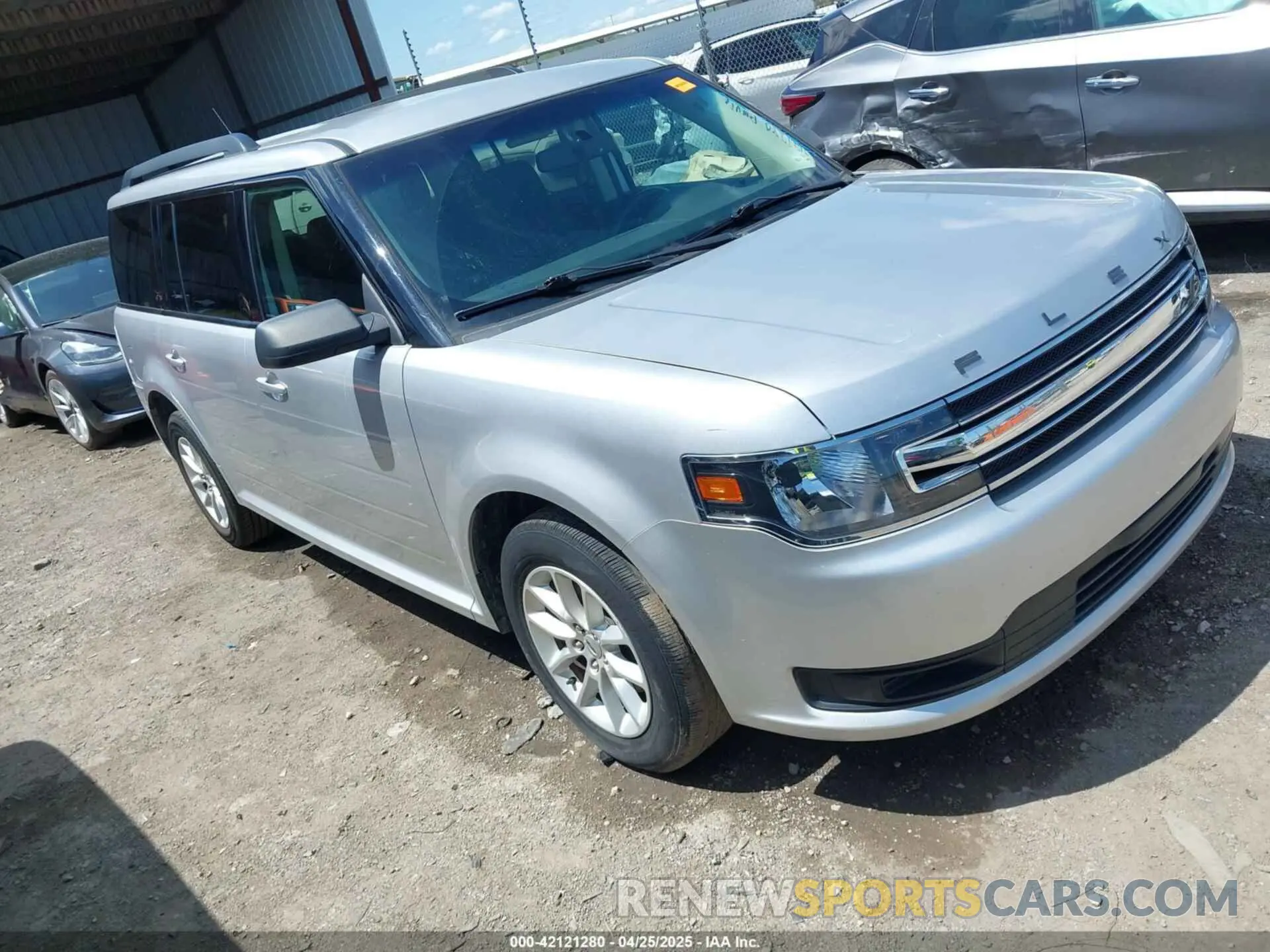 1 Photograph of a damaged car 2FMGK5B85KBA18225 FORD FLEX 2019
